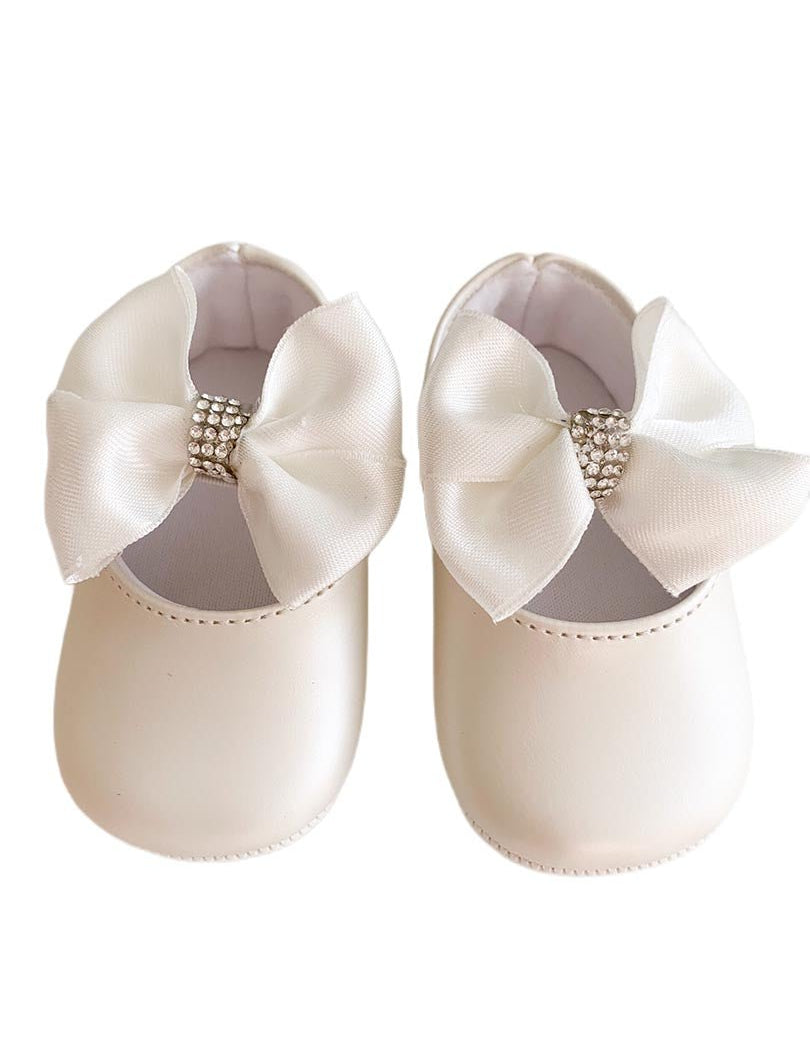 Balerini cu fundita si strasuri - Botez bebelusi