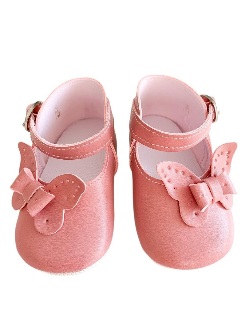 Balerini roz cu fluturasi - Botez bebelusi