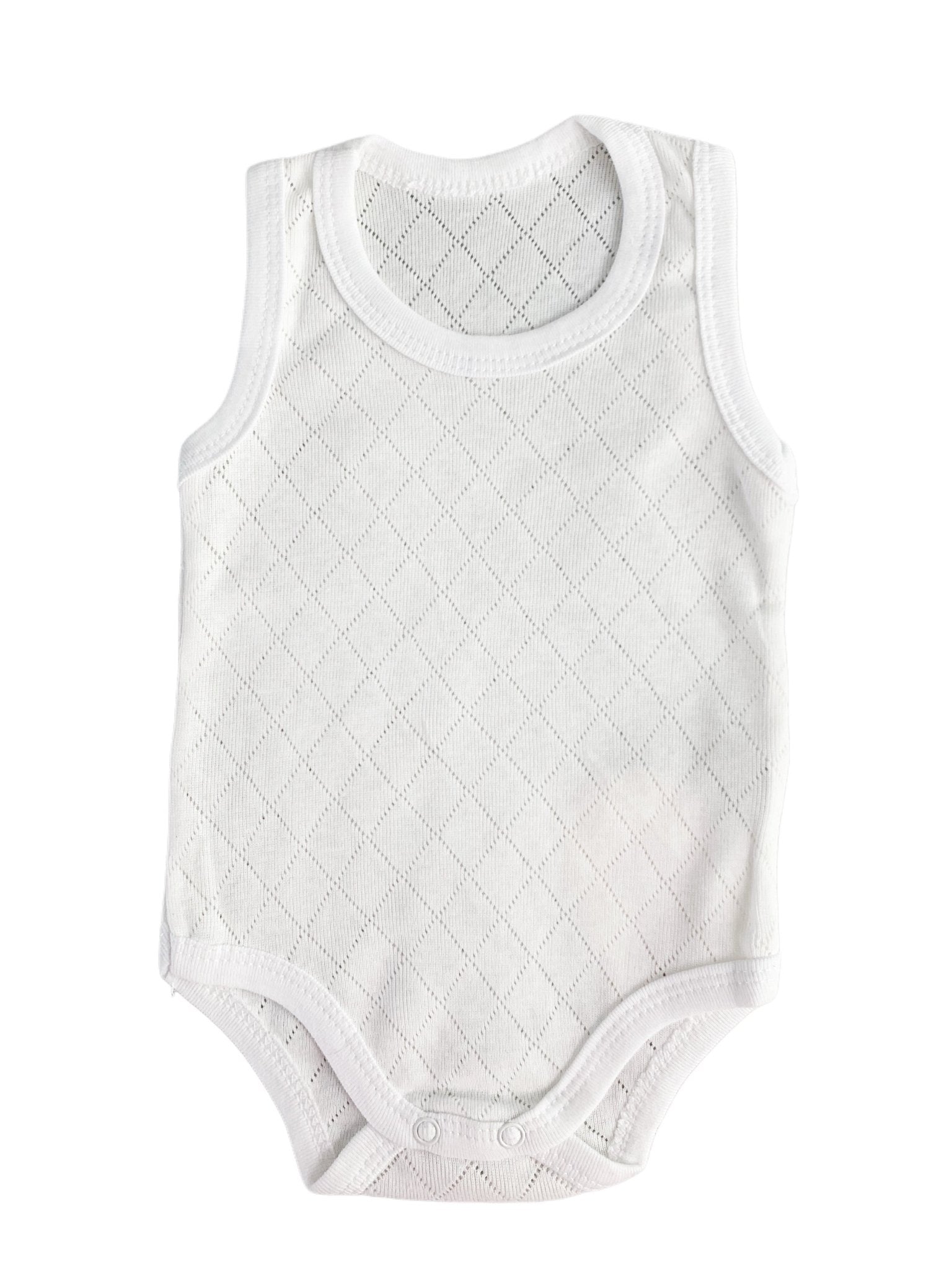 Body bebelus maieu - alb - Botez bebelusi