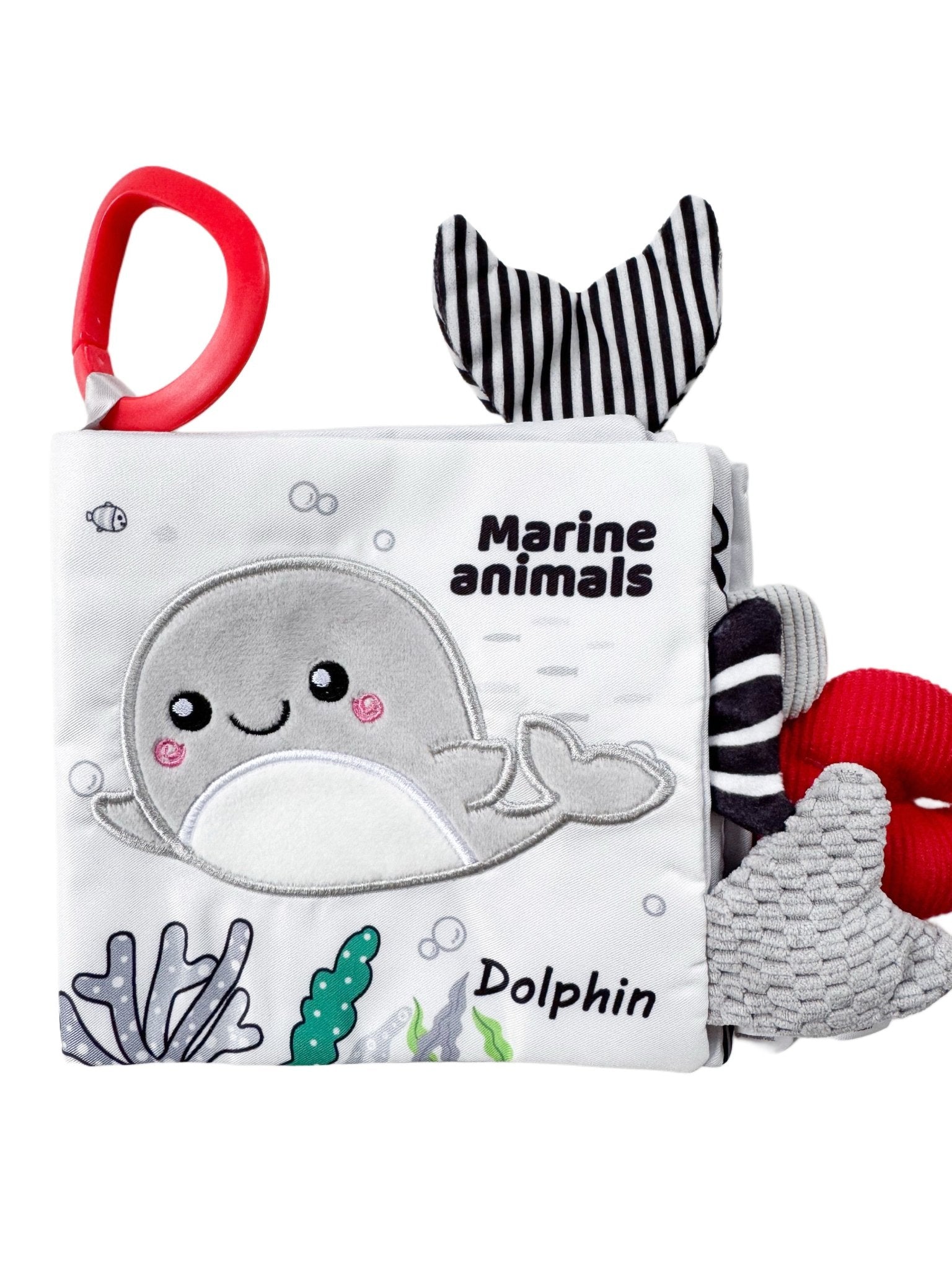 Carte cu animale zornaitoare – Delfin - Botez bebelusi