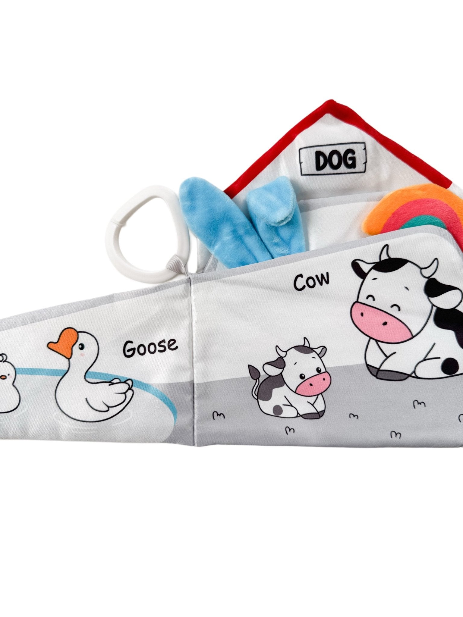 Carte cu animale zornaitoare – Pui - Botez bebelusi