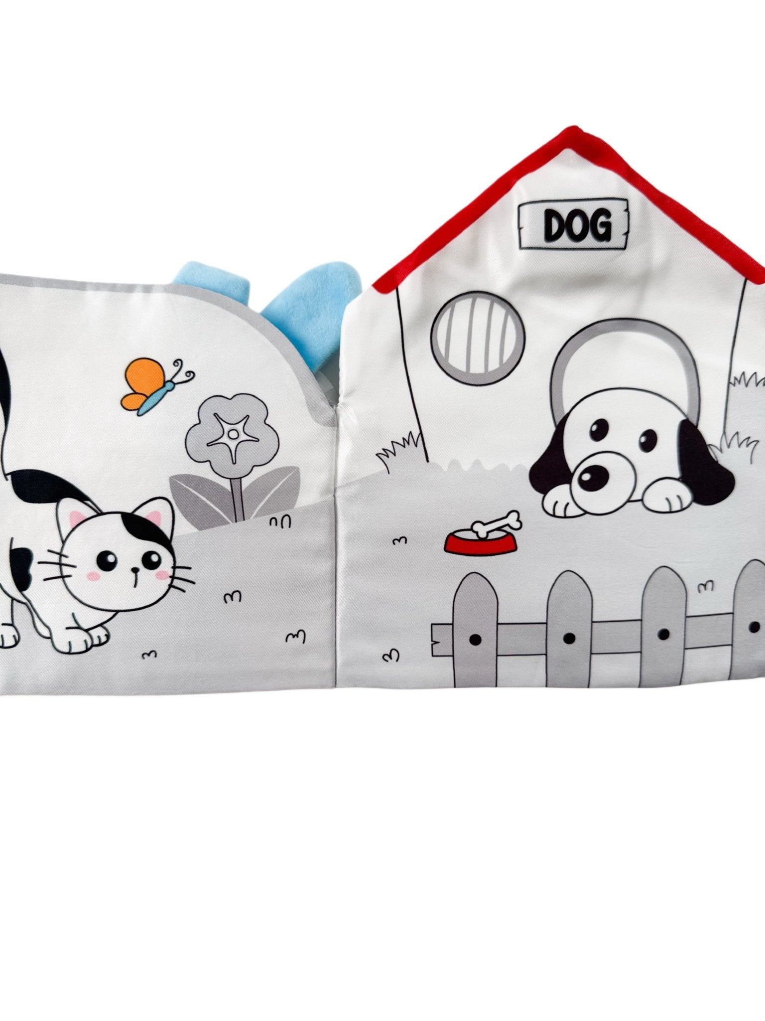 Carte cu animale zornaitoare – Pui - Botez bebelusi