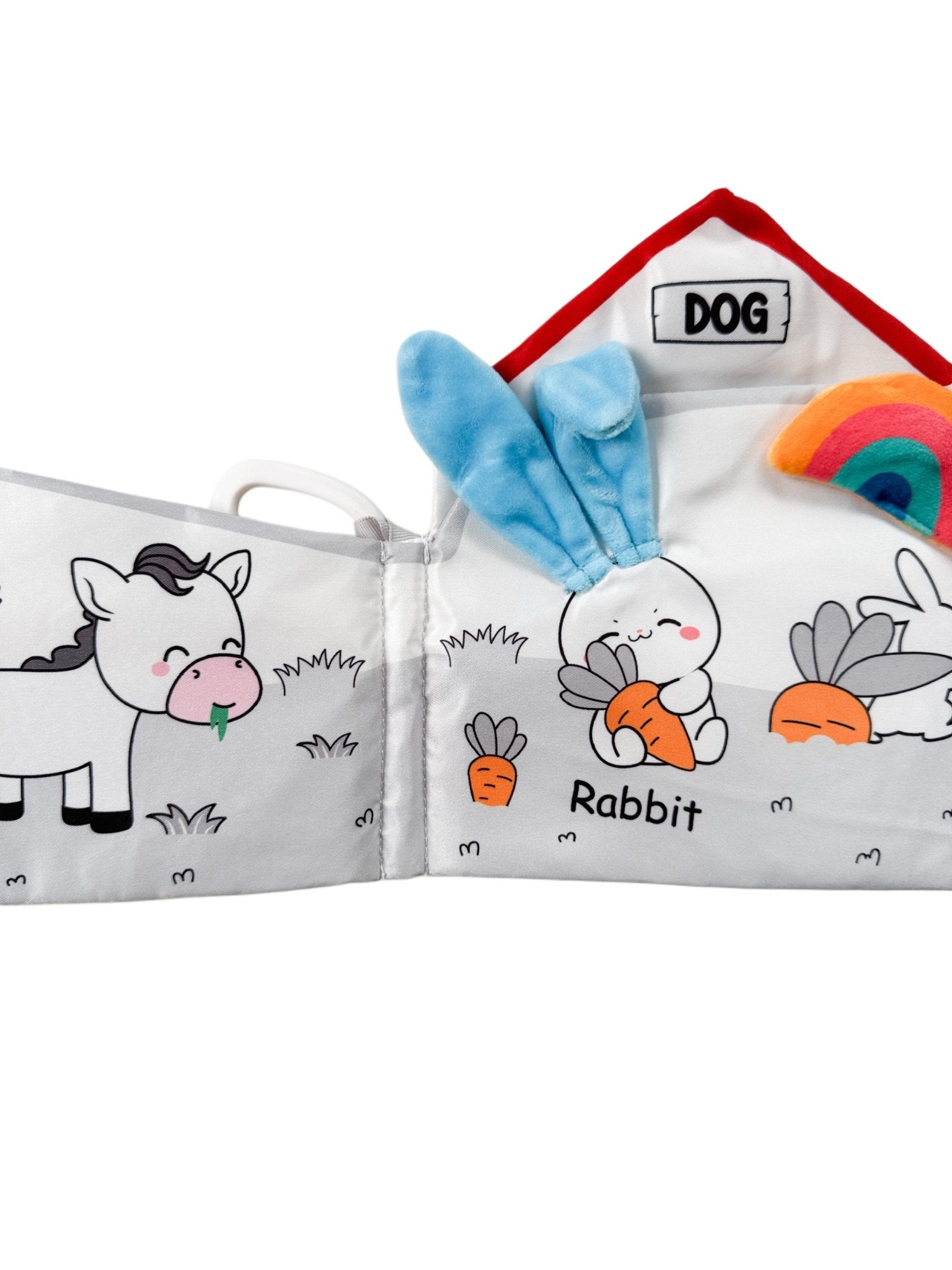 Carte cu animale zornaitoare – Pui - Botez bebelusi