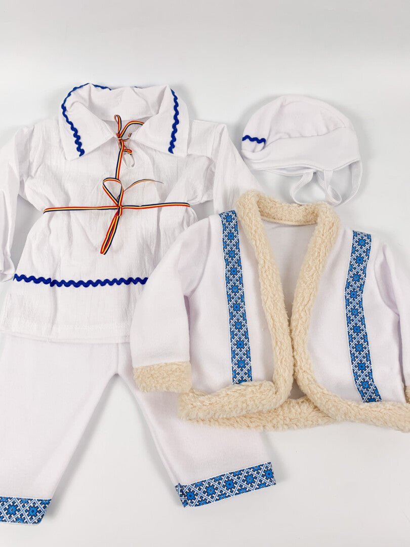 Costum traditional botez baiat Codrin - Botez bebelusi