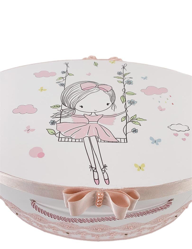 Cufar cu fetita in leagan - Botez bebelusi