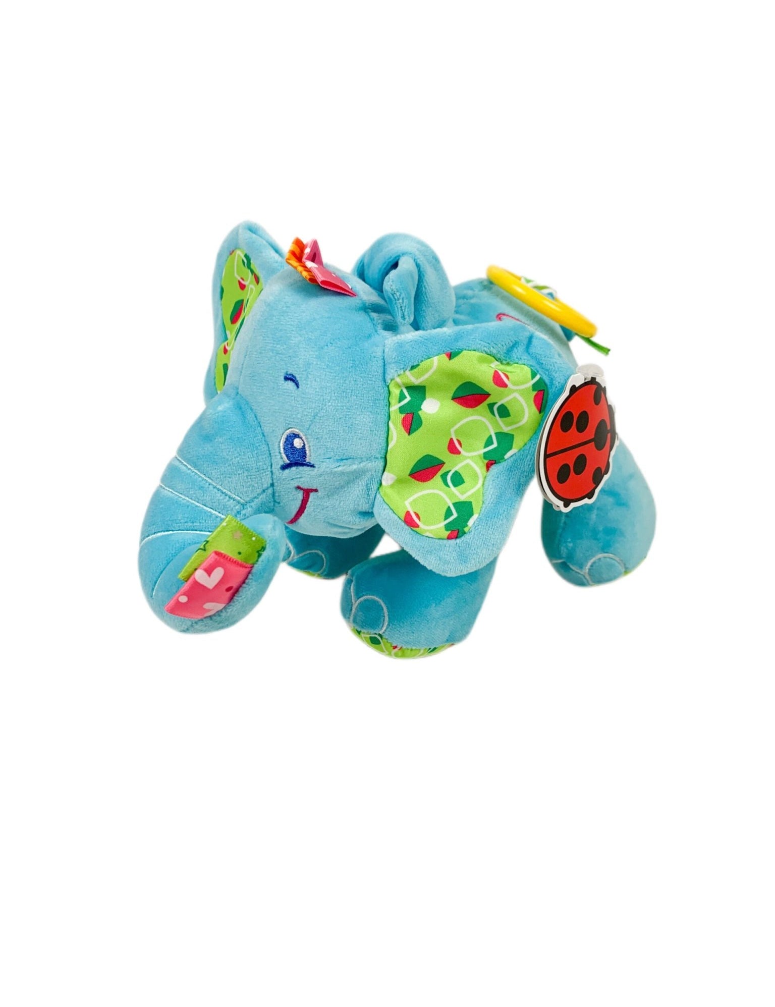 Jucarie elefant albastru cu muzica - Botez bebelusi