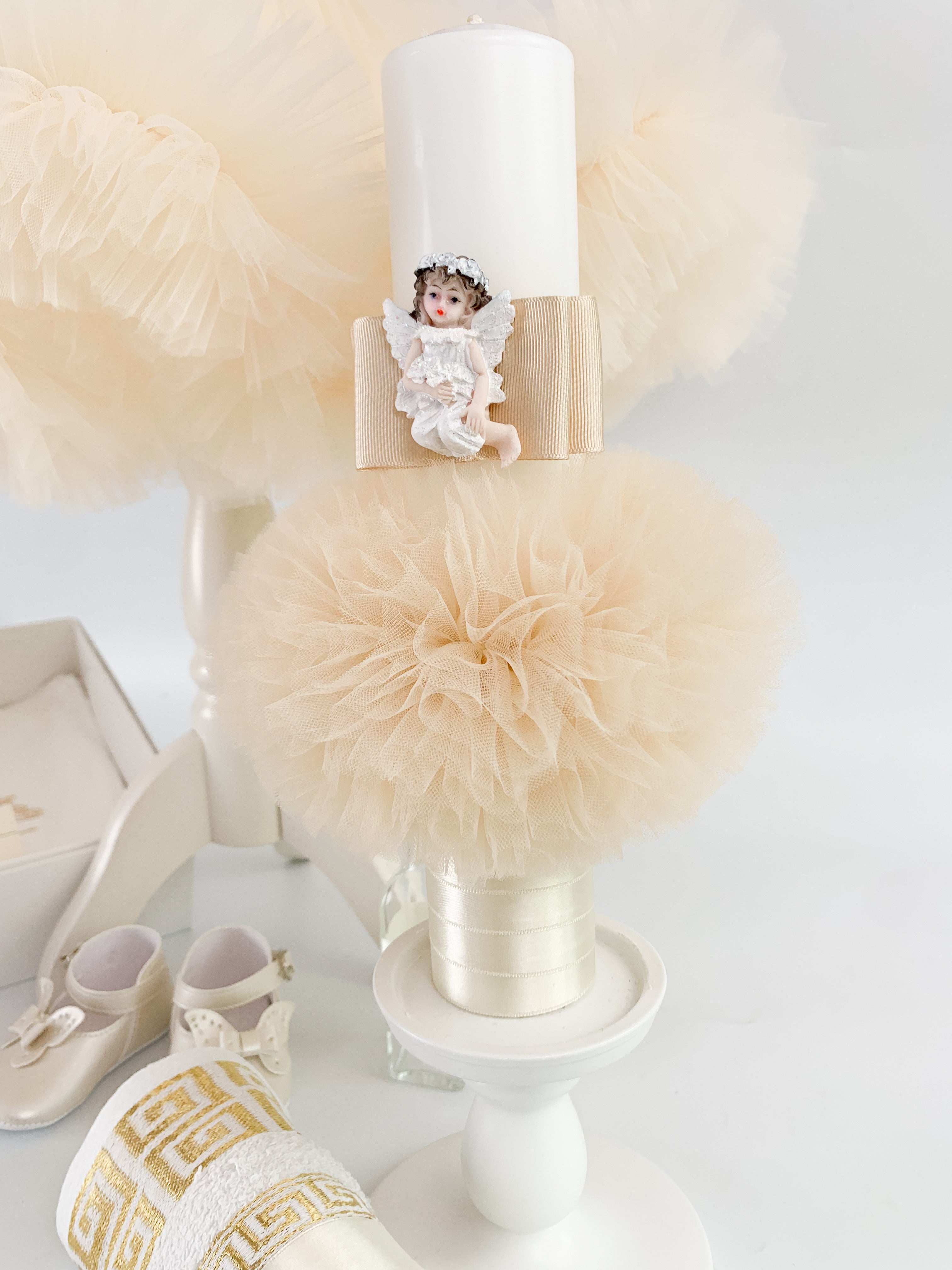 Lumanare botez ieftina personalizata