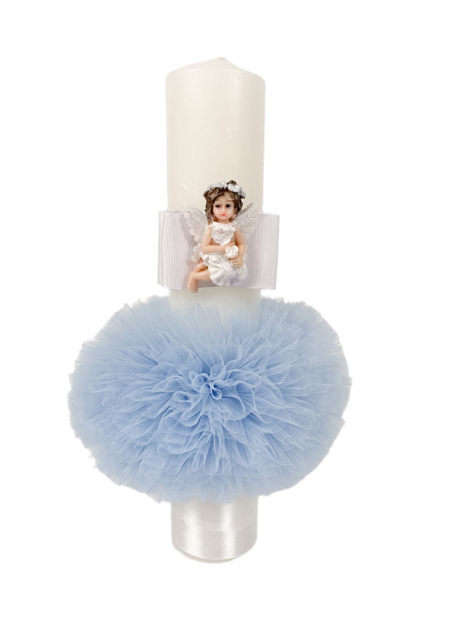 Lumanare ceara Blue - Botez bebelusi