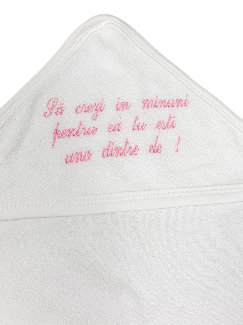 Prosop baie personalizat - Botez bebelusi