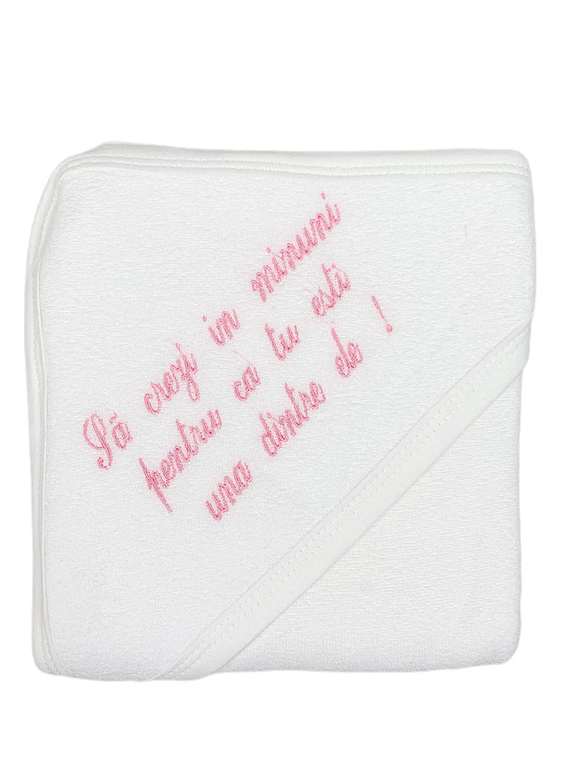 Prosop baie personalizat - Botez bebelusi