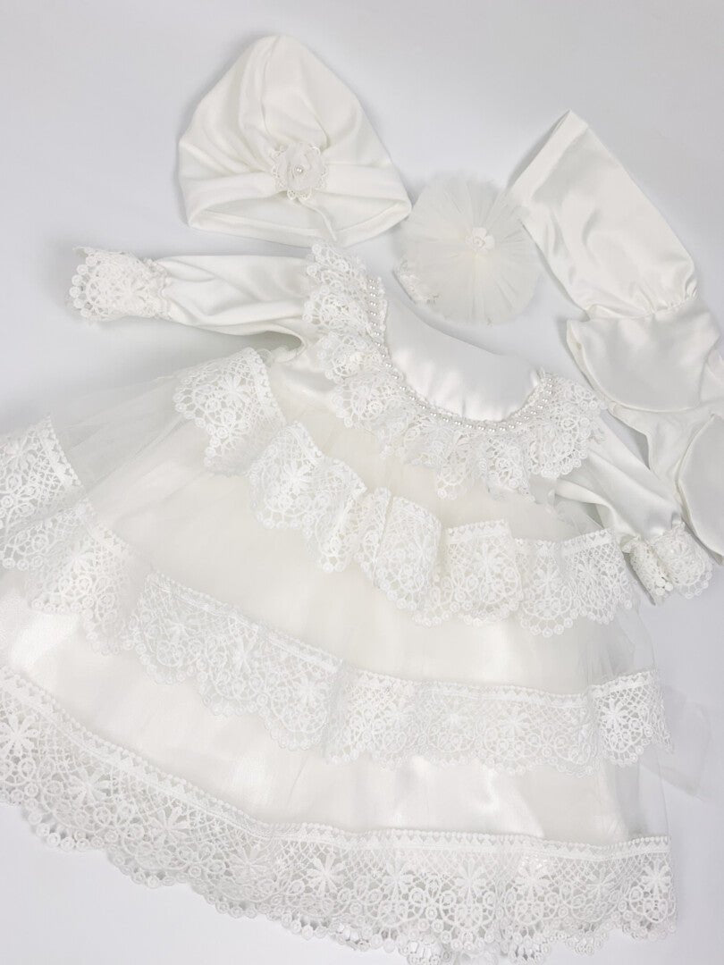 Rochie botez fetita Dolores - Botez bebelusi