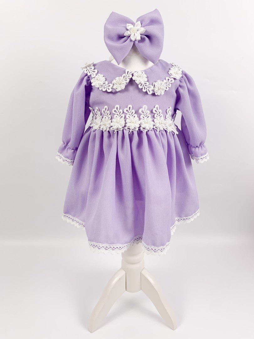 Rochie botez fetita Leticia - Botez bebelusi