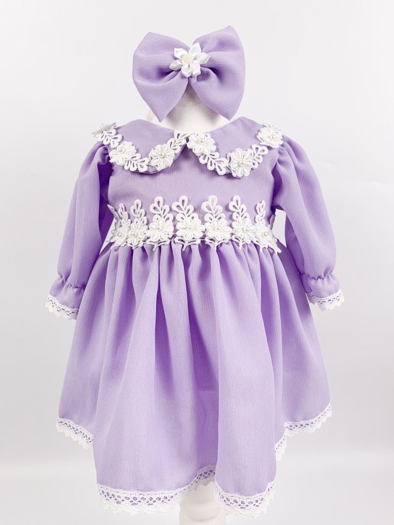 Rochie botez fetita Leticia - Botez bebelusi