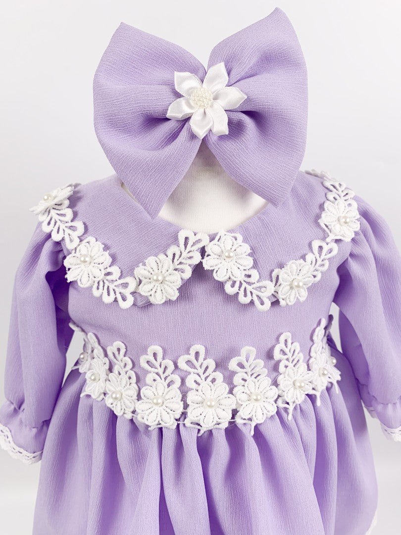 Rochie botez fetita Leticia - Botez bebelusi
