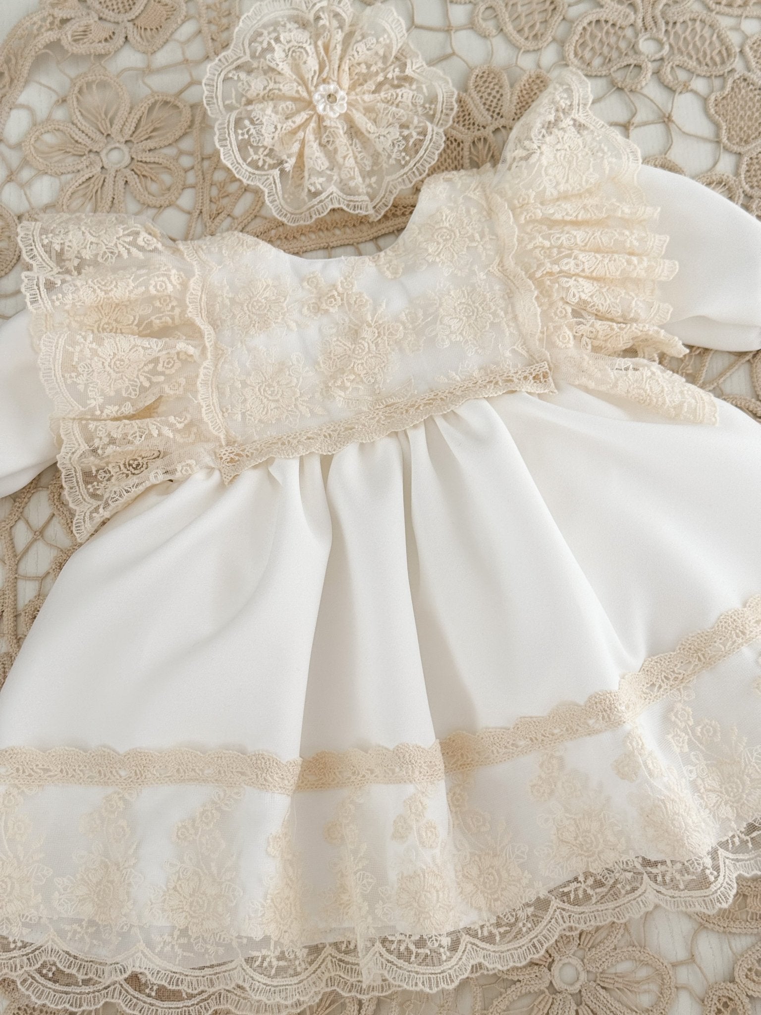Rochie botez fetita Nerissa - Botez bebelusi
