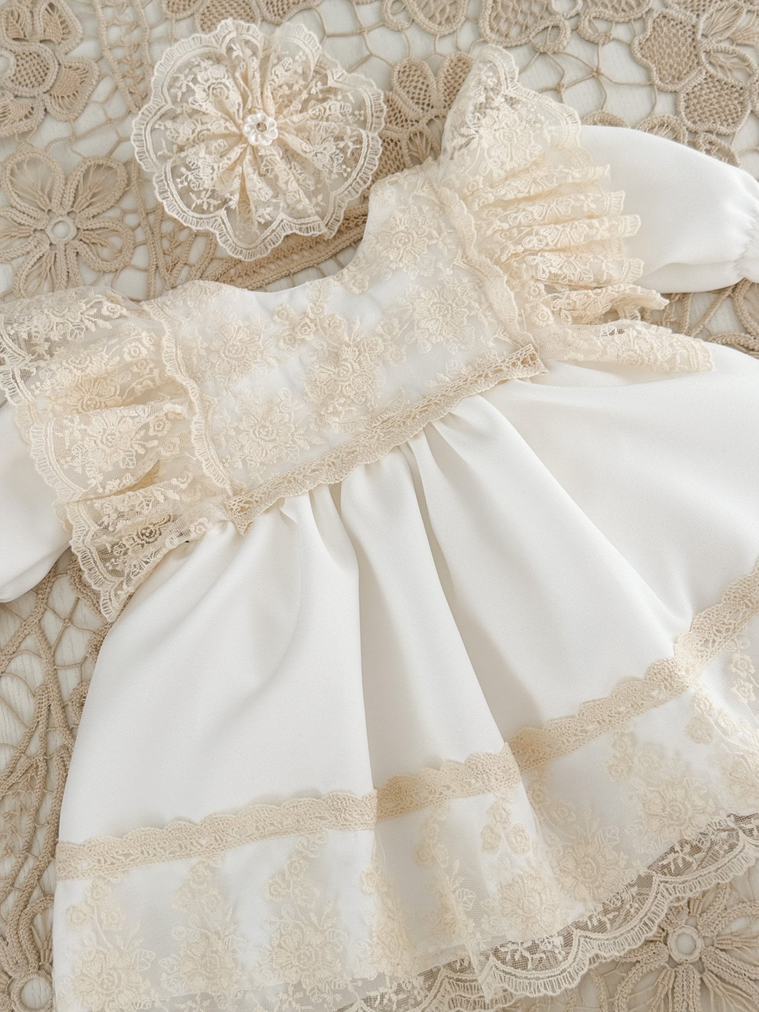 Rochie botez fetita Nerissa - Botez bebelusi