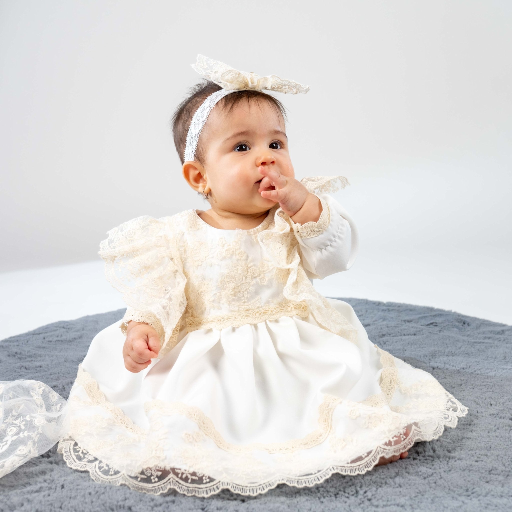 Rochie botez fetita Nerissa - Botez bebelusi