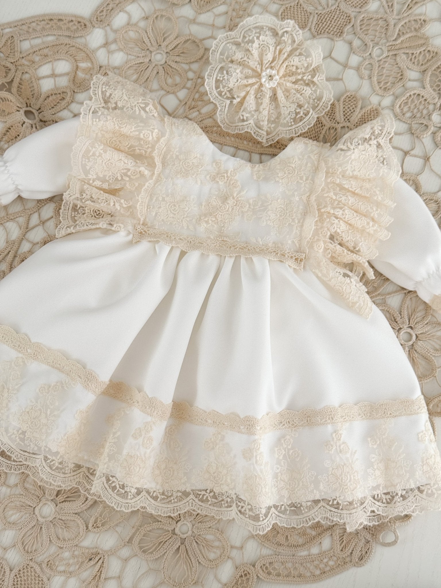 Rochie botez fetita Nerissa - Botez bebelusi