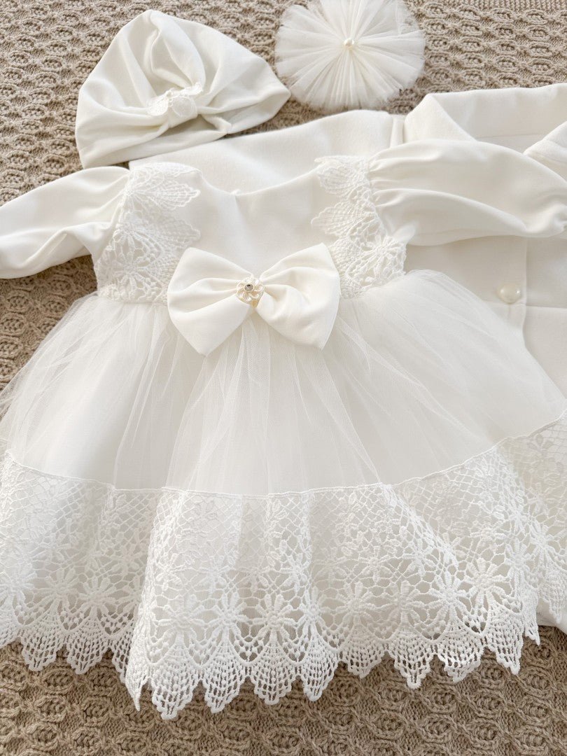 Rochie botez fetita Valya - Botez bebelusi