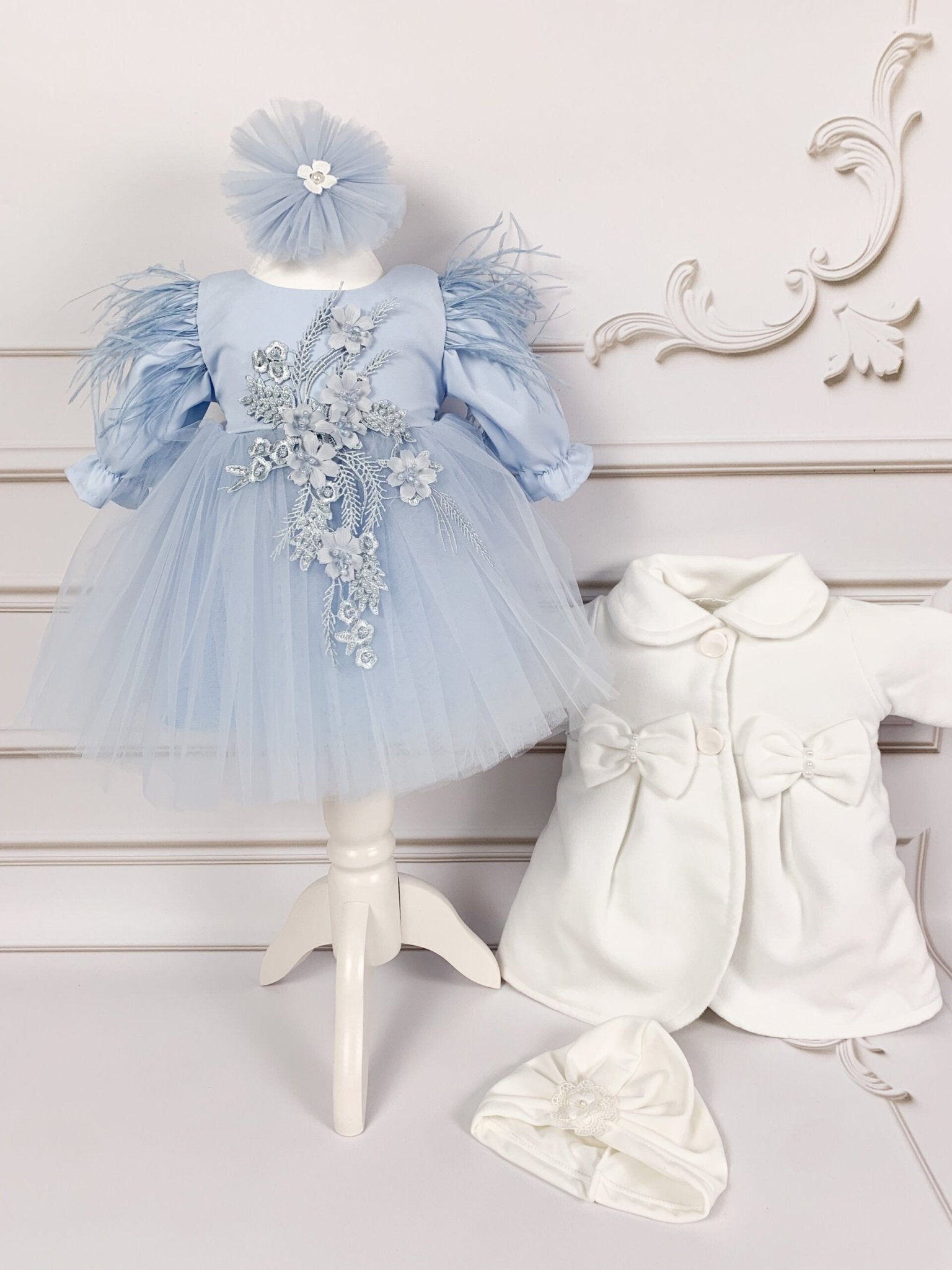 Rochie botez fetite Isabela - Botez bebelusi