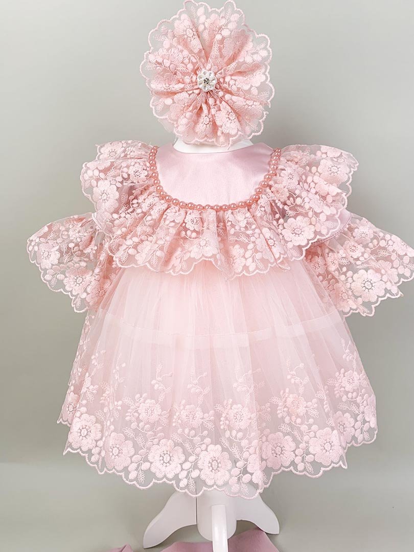 Rochie botez Gina - Botez bebelusi