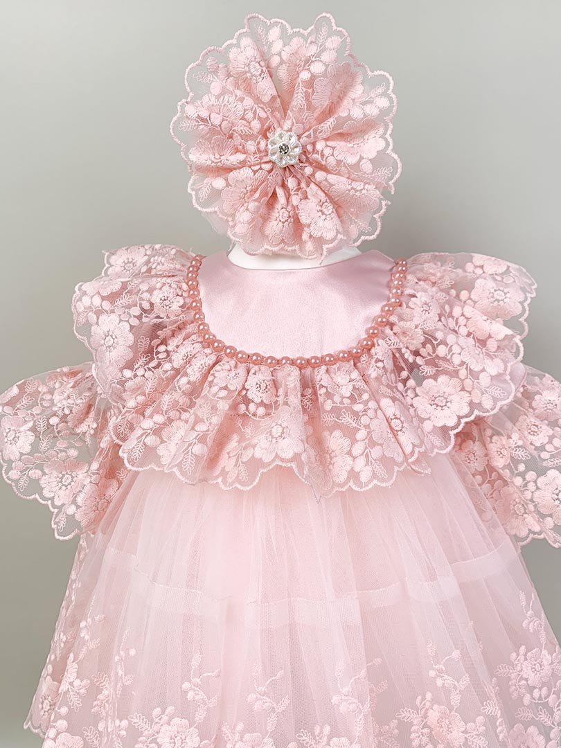 Rochie botez Gina - Botez bebelusi