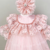 Rochie botez Gina - Botez bebelusi