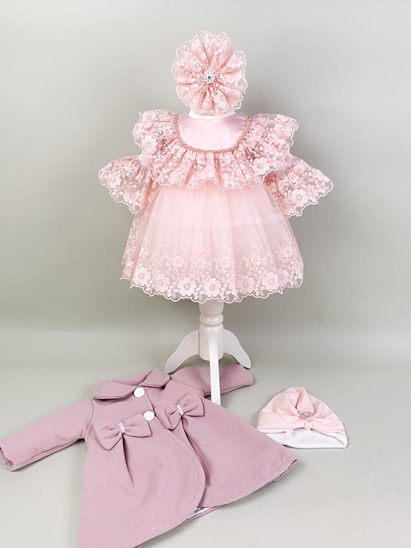 Rochie botez Gina - Botez bebelusi