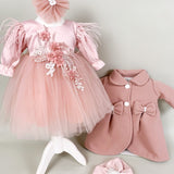 Rochie botez Melania - Botez bebelusi