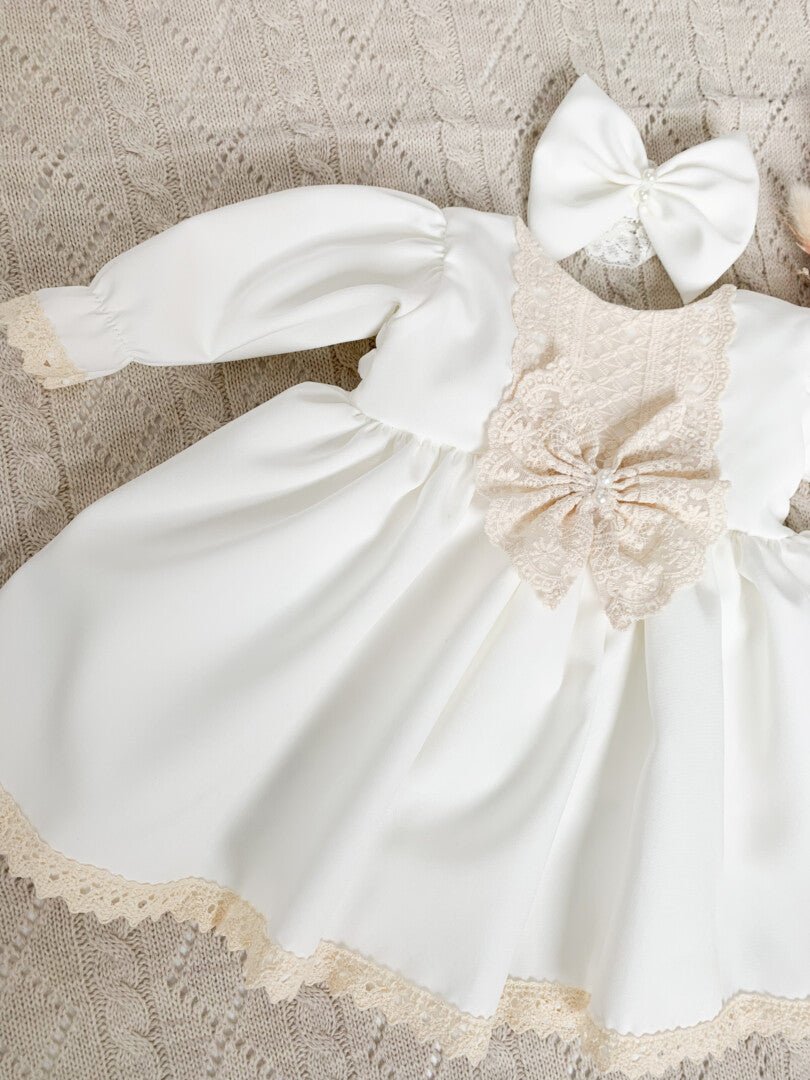 Rochie ivoire botez Abby - Botez bebelusi