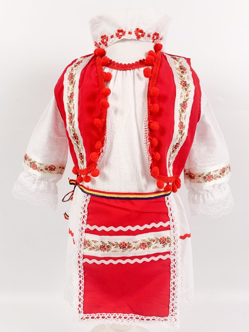 Rochie traditionala botez fetita Luciana - Botez bebelusi