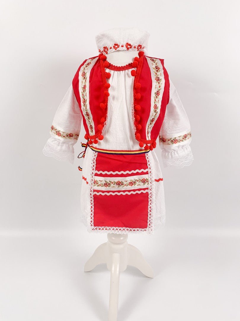 Rochie traditionala botez fetita Luciana - Botez bebelusi