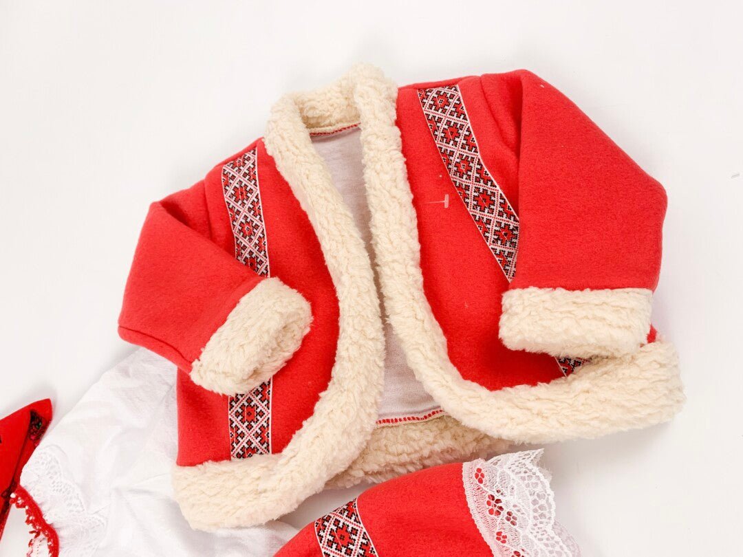 Rochie traditionala botez fetita Nicola - Botez bebelusi