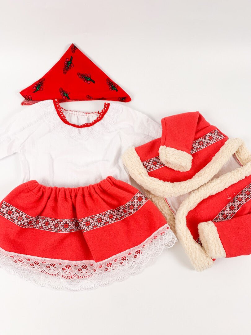Rochie traditionala botez fetita Nicola - Botez bebelusi