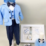 Set botez baiat bleu - Botez bebelusi