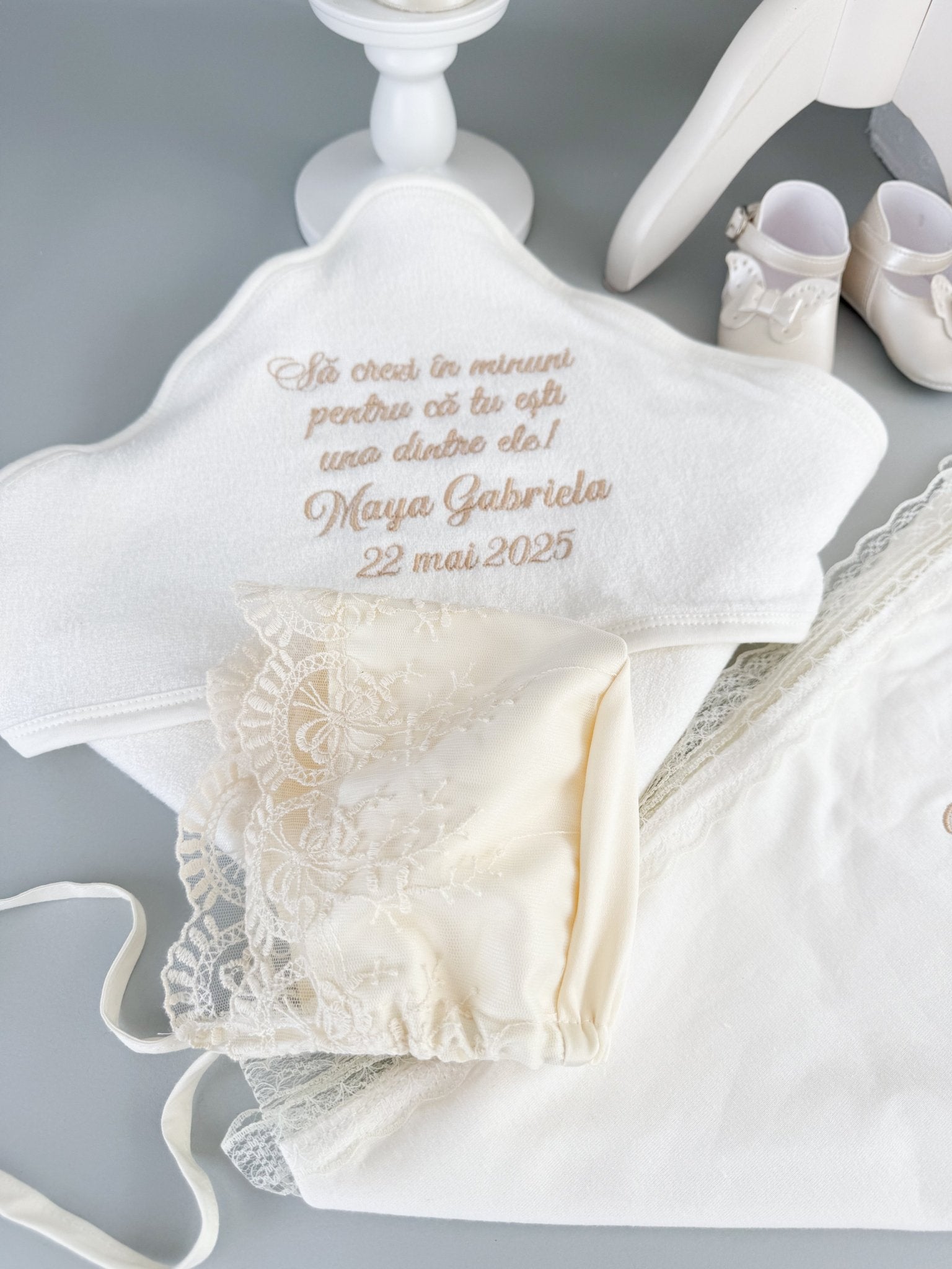 Set botez fetita complet Carmina - Botez bebelusi