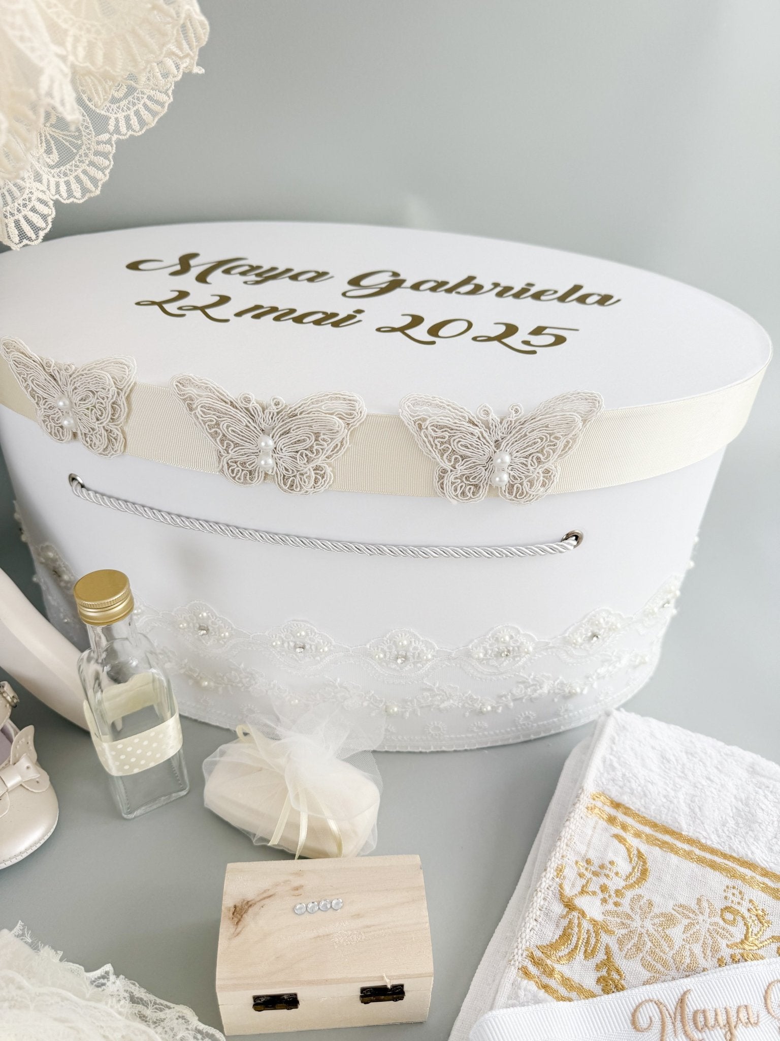 Set botez fetita complet Carmina - Botez bebelusi