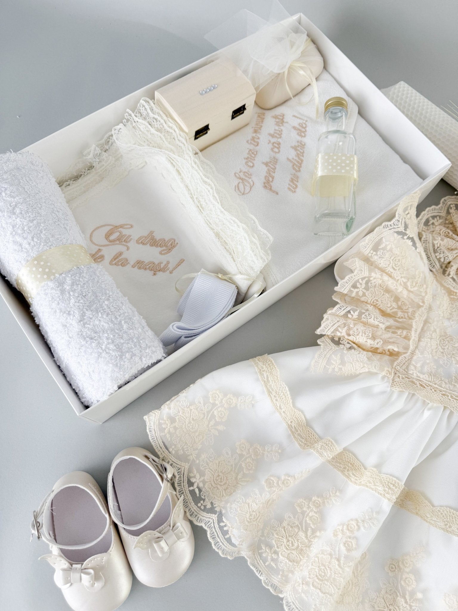 Set botez fetita complet Clio - Botez bebelusi
