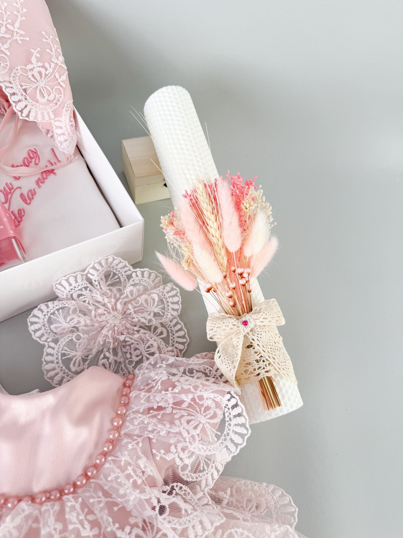 Set botez fetita complet Isolde - Botez bebelusi