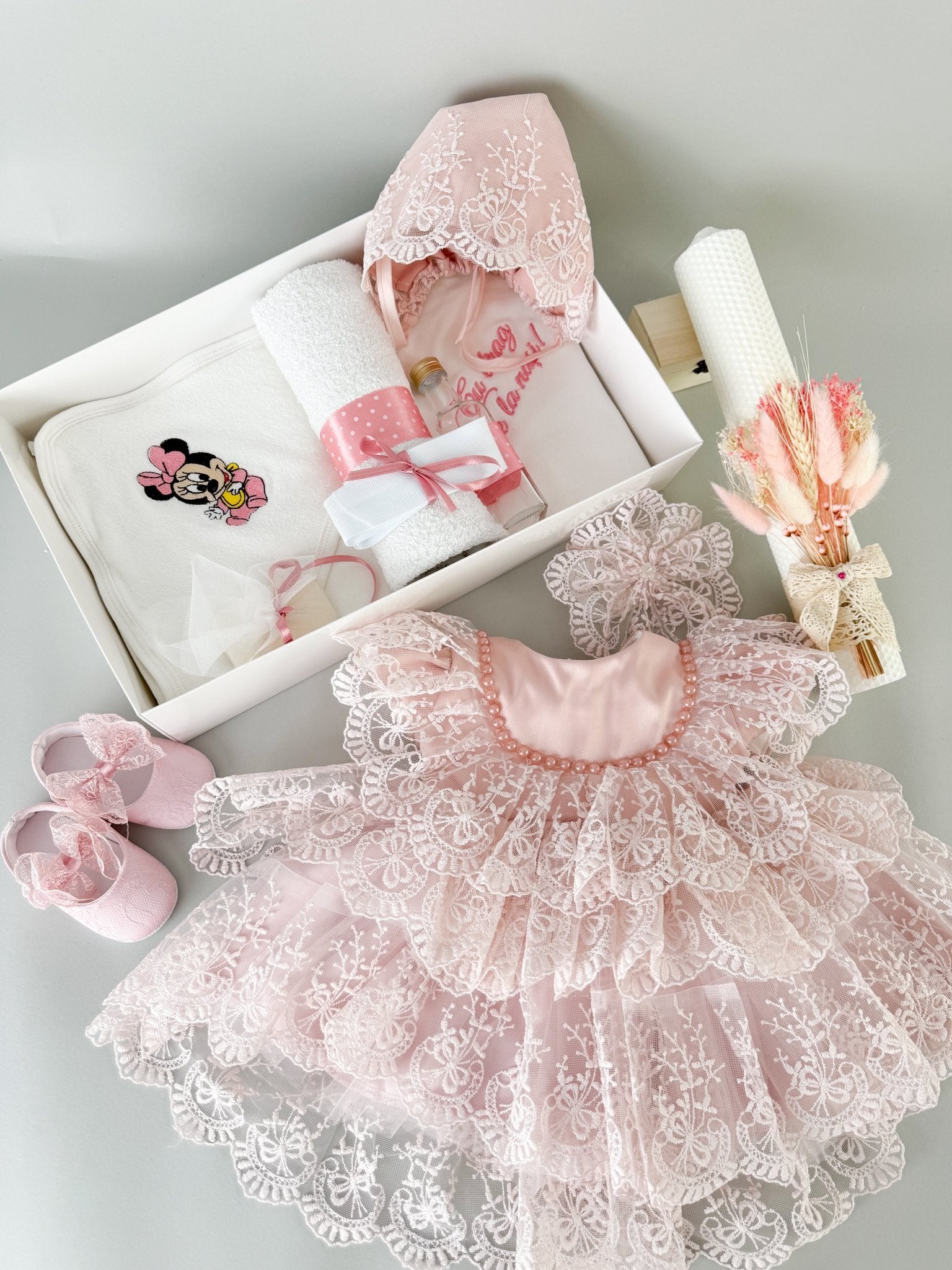 Set botez fetita complet Isolde - Botez bebelusi