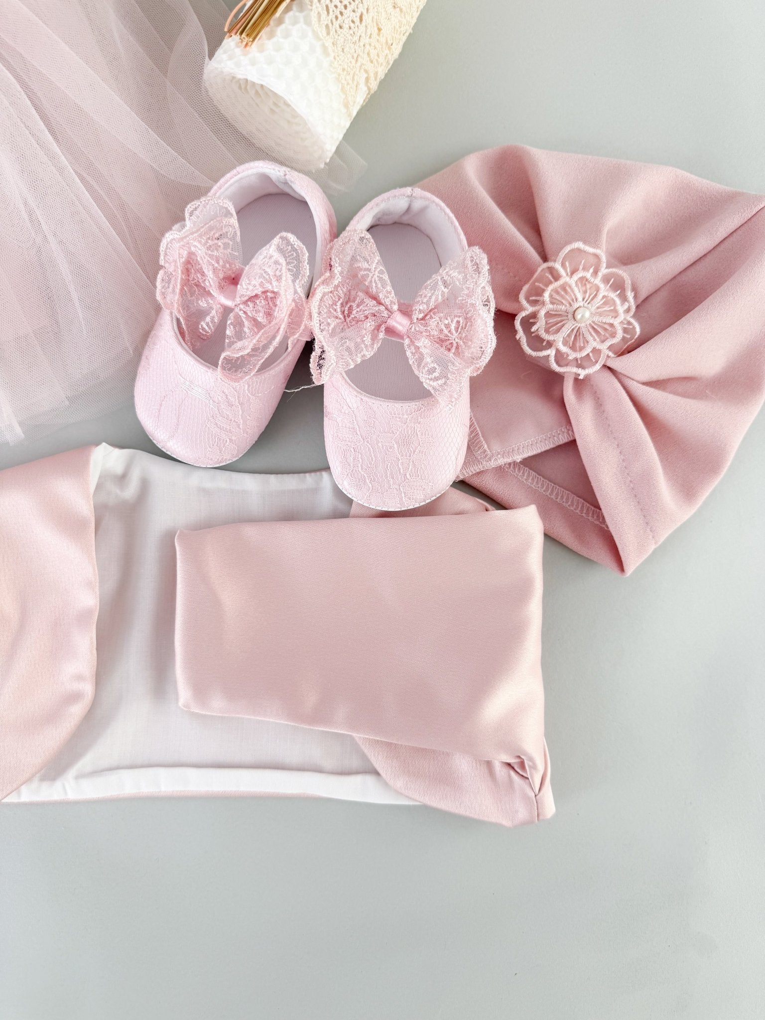 Set botez fetita complet Liora - Botez bebelusi