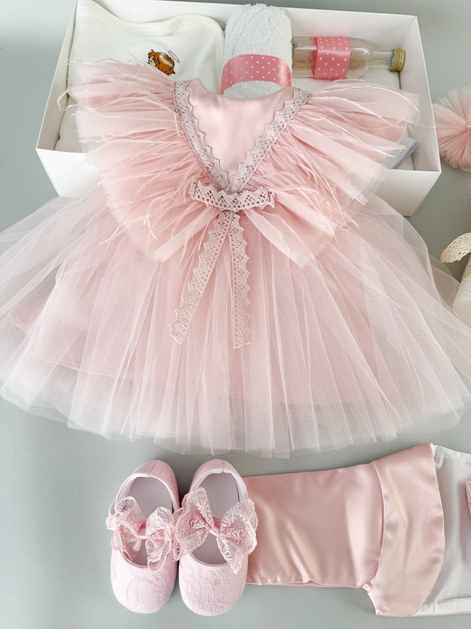 Set botez fetita complet Liora - Botez bebelusi