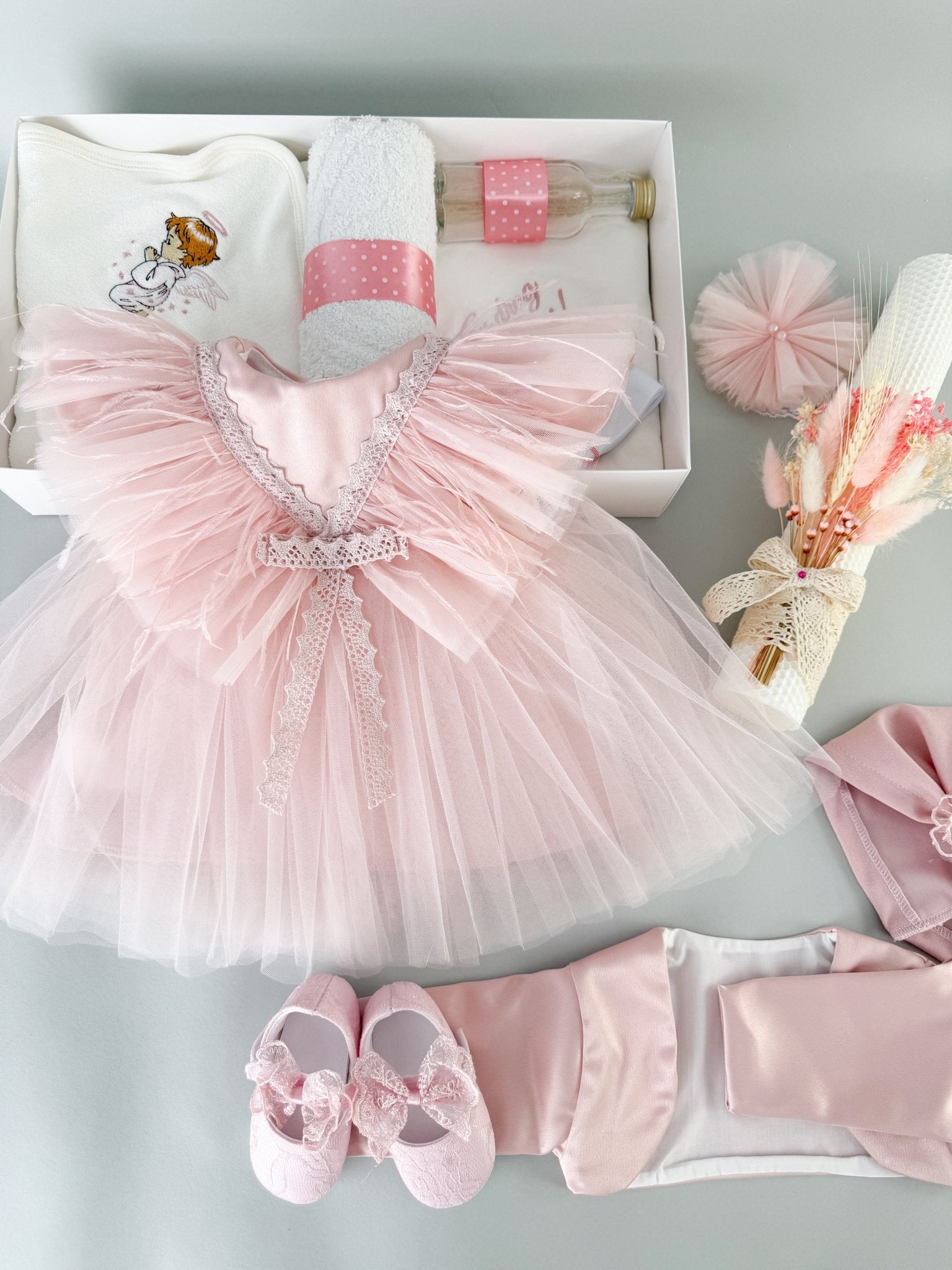 Set botez fetita complet Liora - Botez bebelusi