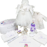 Set botez fetita personalizat cu unicorn - Botez bebelusi