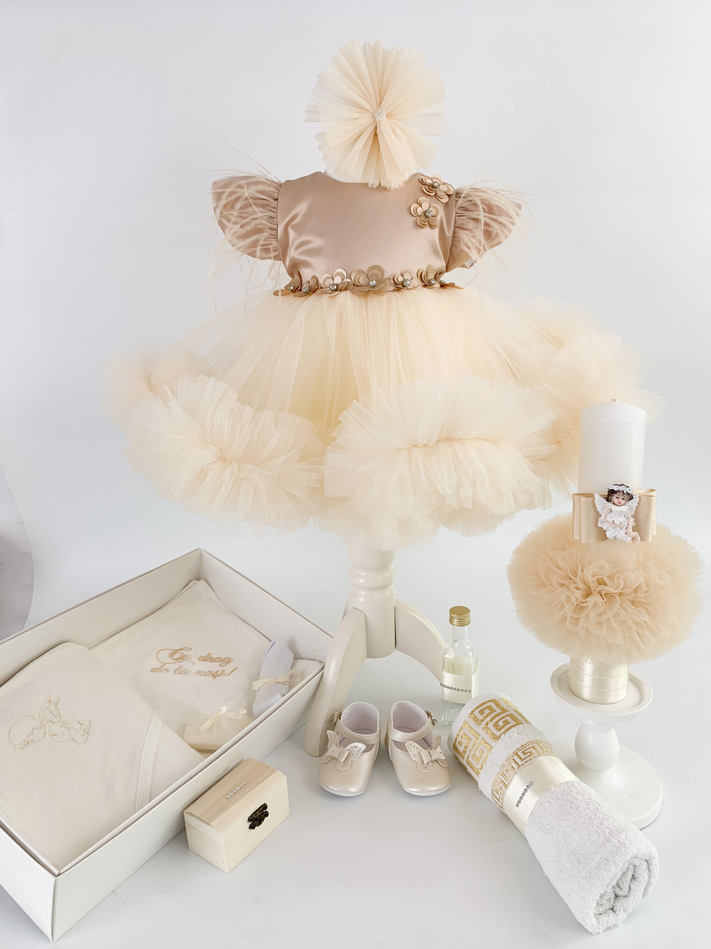 trusou botez bebe fetite