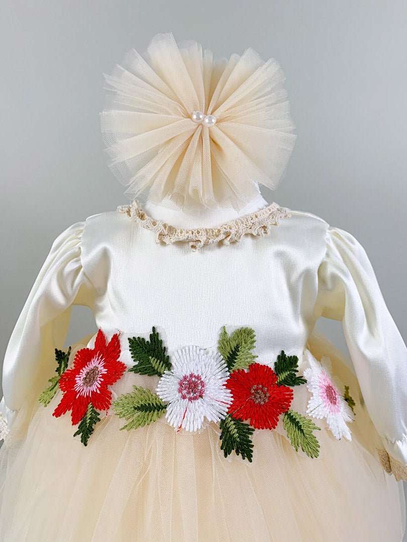 Set complet botez cu flori - Botez bebelusi