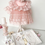 Set complet pentru botez fetita Agnes - Botez bebelusi