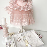 Set complet pentru botez fetita Agnes - Botez bebelusi
