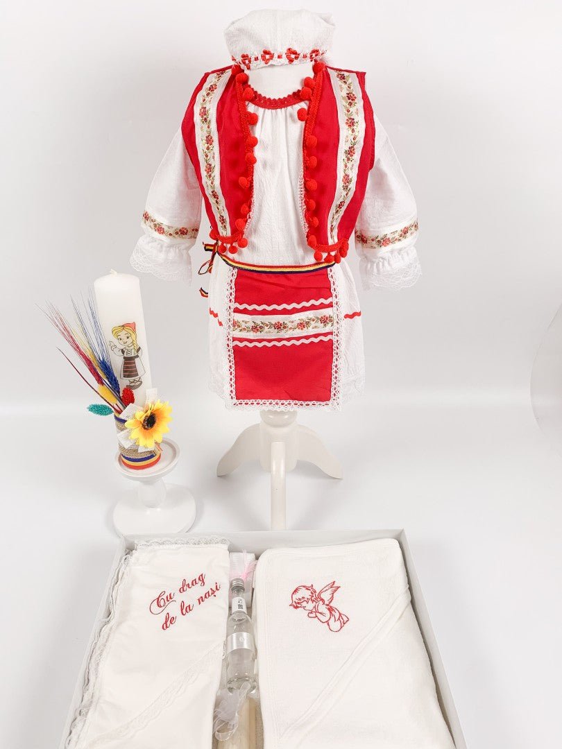 Set traditional botez fetita - Botez bebelusi