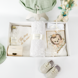 Trusou botez complet cu hainute si lumanare personalizata hand made - Martin